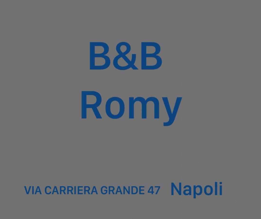 B&B Romy Νάπολη Εξωτερικό φωτογραφία